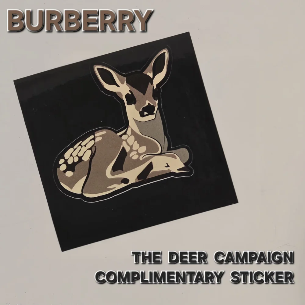 PRICE DROP‼️NWT BURBERRY Porcelain Deer Ornament with Gold 